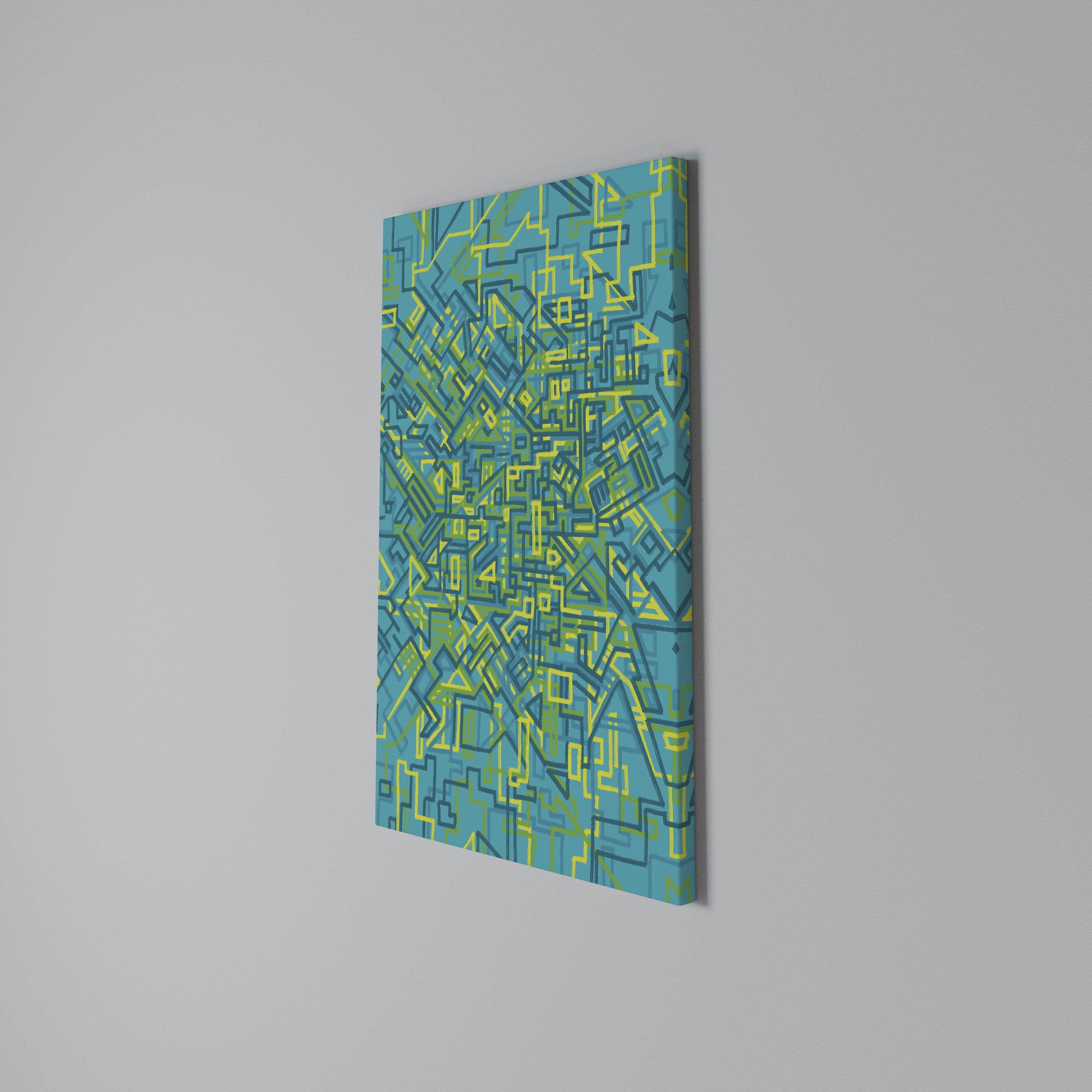 NOSTALGIC MEMORIES Quadro em tela vertical