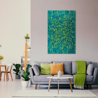 NOSTALGIC MEMORIES Quadro em tela vertical