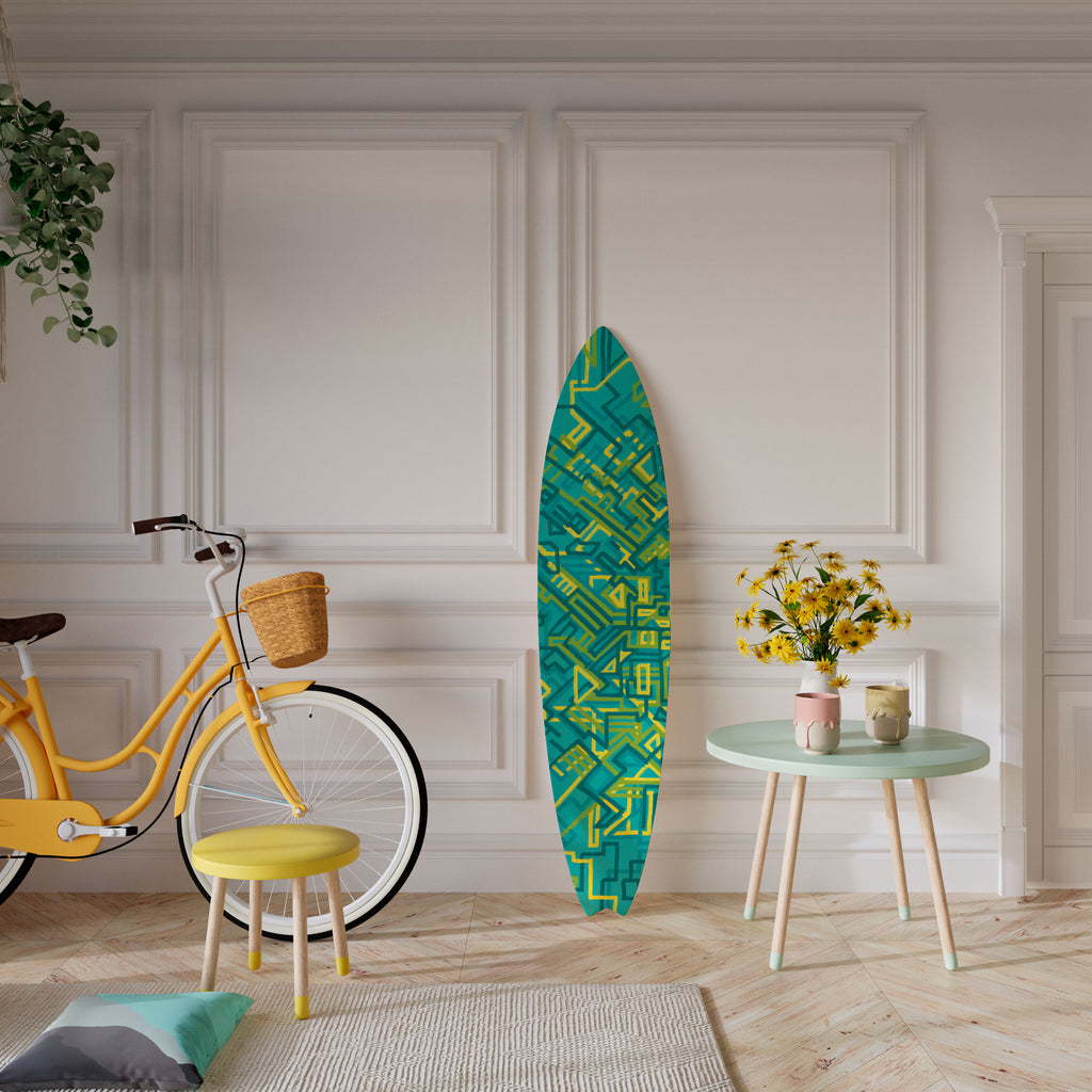 NOSTALGIC MEMORIES Surfboard Decorative Panel