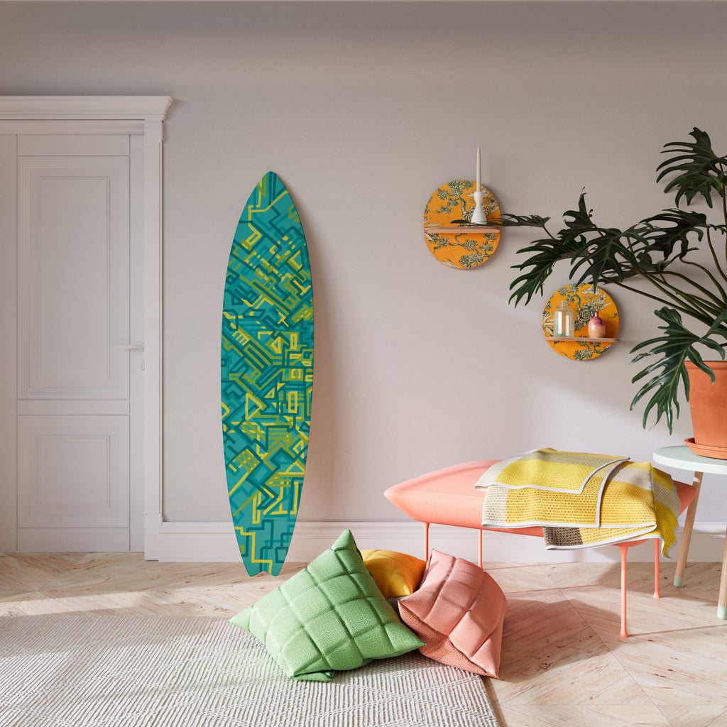 NOSTALGIC MEMORIES Surfboard Decorative Panel
