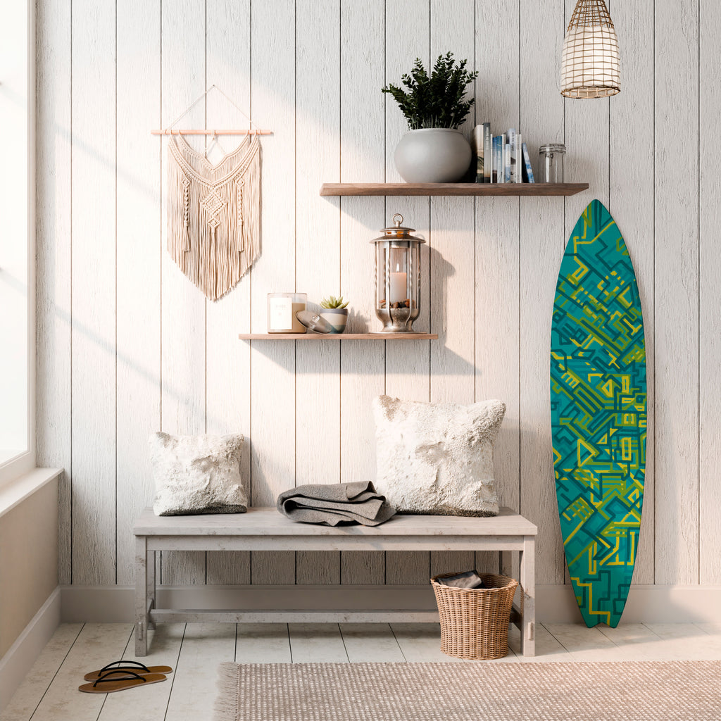 NOSTALGIC MEMORIES Surfboard Decorative Panel