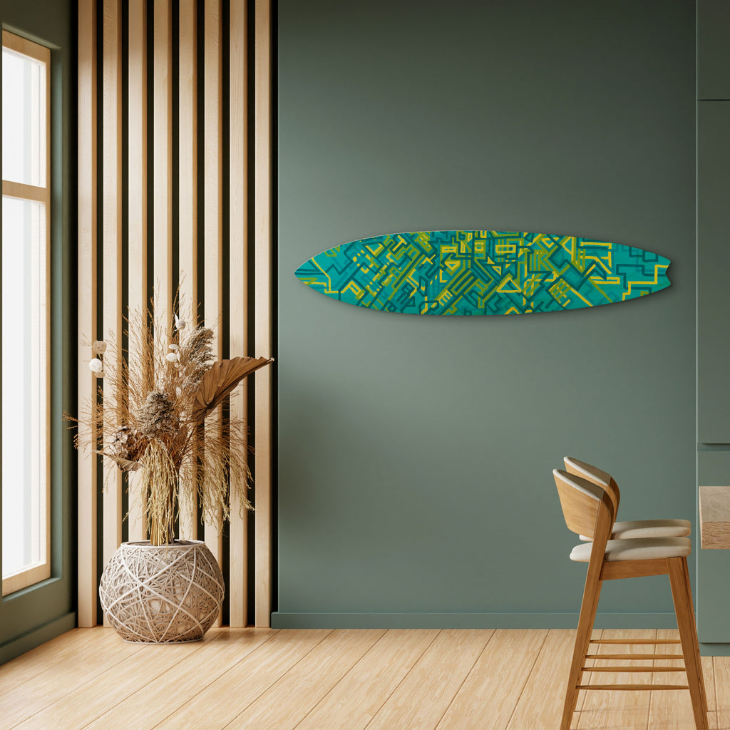 NOSTALGIC MEMORIES Surfboard Decorative Panel