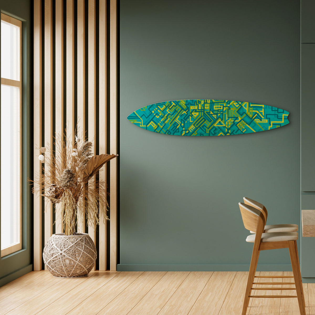 NOSTALGIC MEMORIES Surfboard Decorative Panel