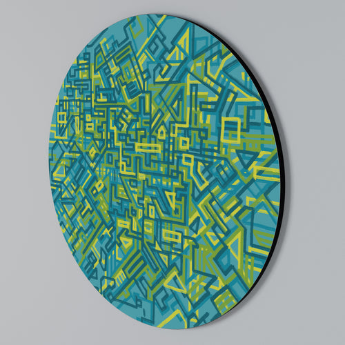 NOSTALGIC MEMORIES Round Wall Art