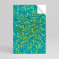 NOSTALGIC MEMORIES Peel and Stick Vertical Poster