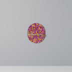 LOVELY MEMORIES Prateleira Oval Decorativa em Efeito Carvalho