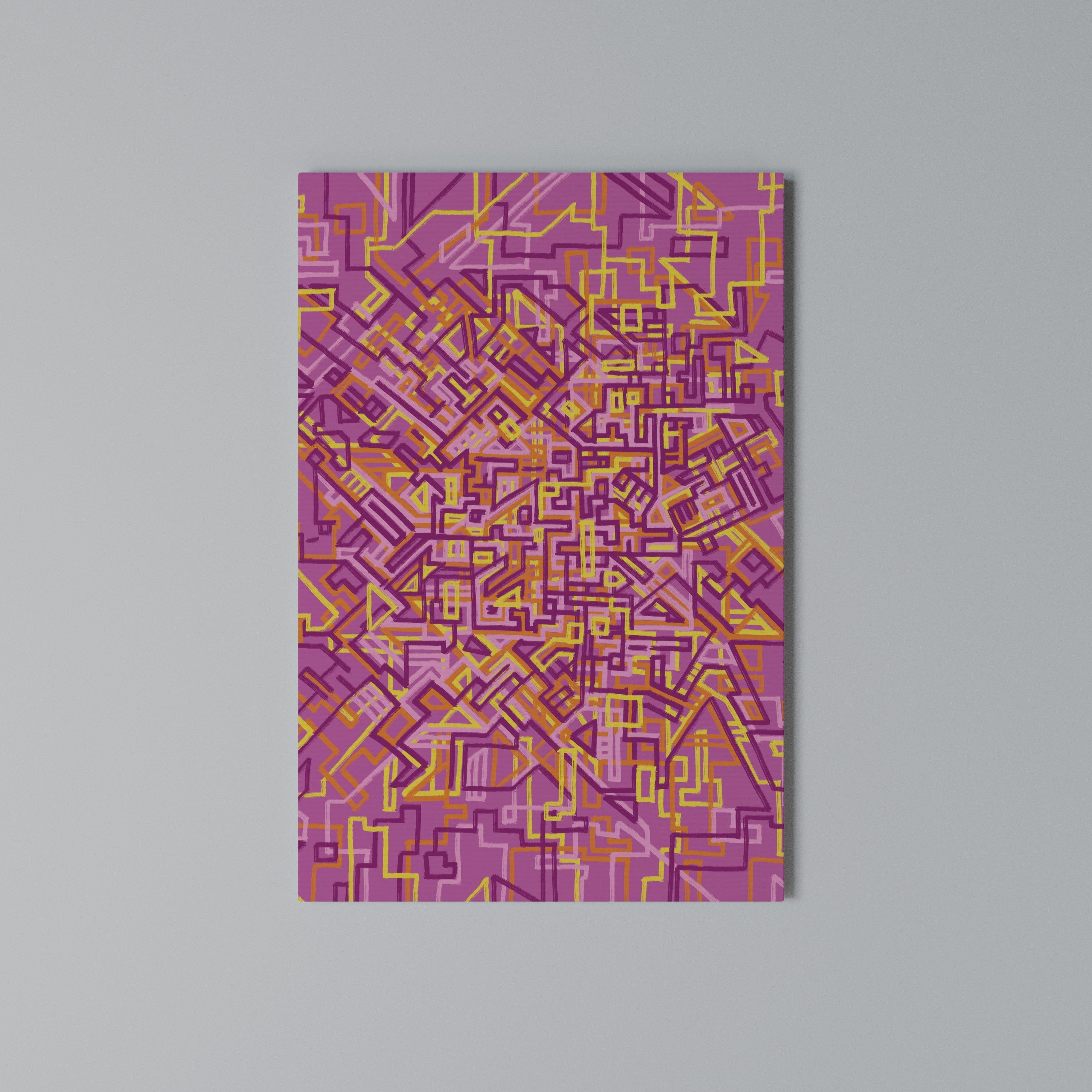 LOVELY MEMORIES Quadro em tela vertical