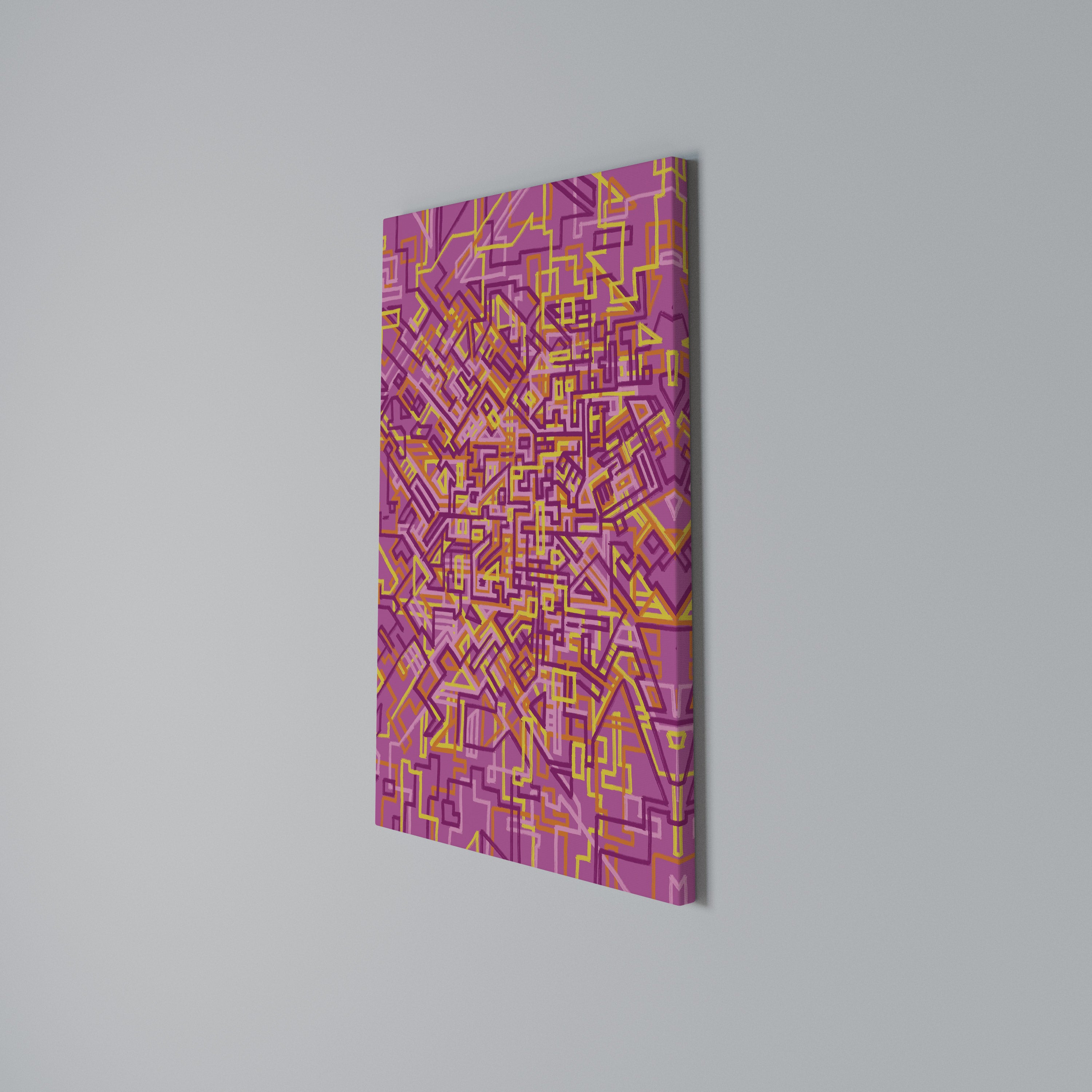 LOVELY MEMORIES Quadro em tela vertical