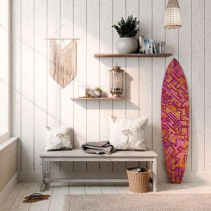 LOVELY MEMORIES Painel Decorativo Prancha de Surf