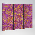 LOVELY MEMORIES Biombo Decorativo de 6 Painéis