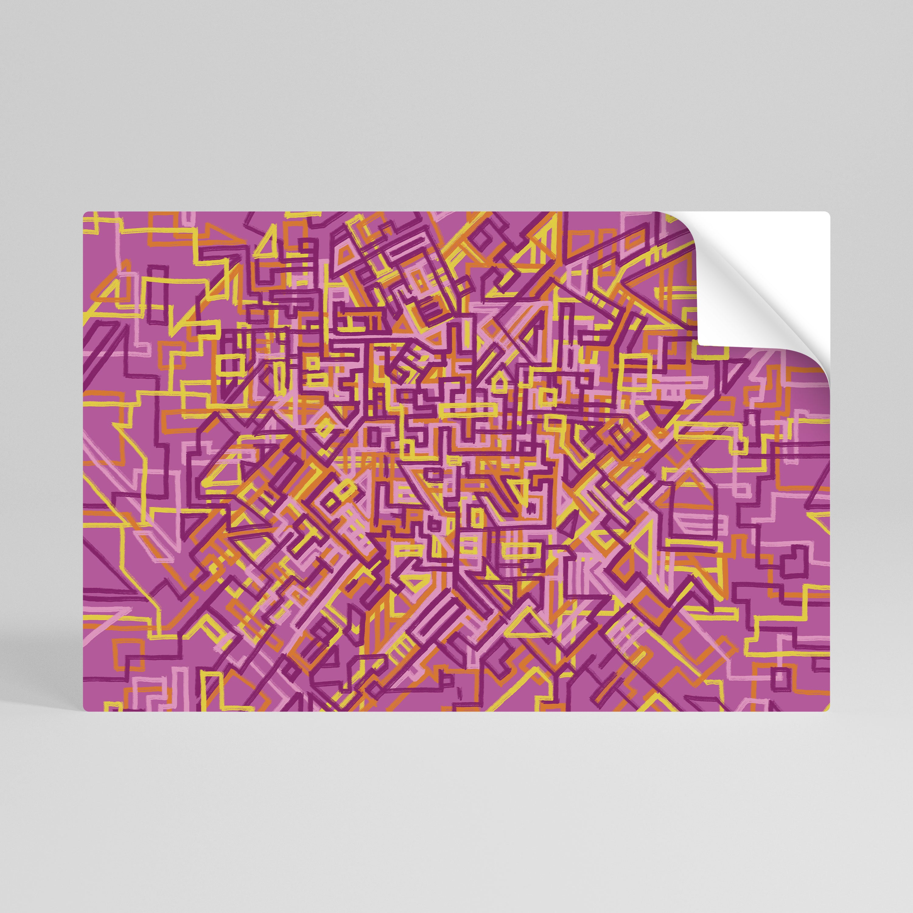 LOVELY MEMORIES Póster Autocolante Horizontal