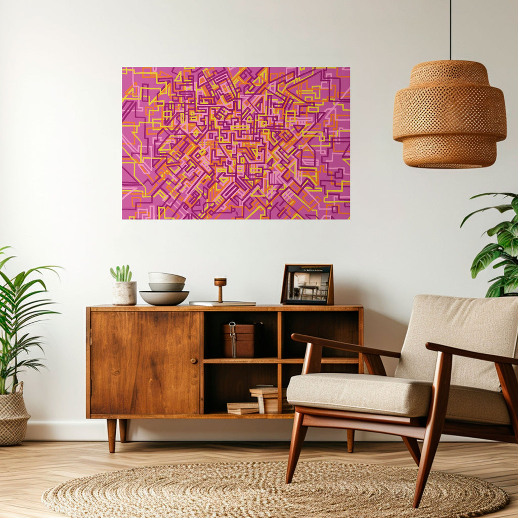 LOVELY MEMORIES Peel and Stick Horizontal Poster