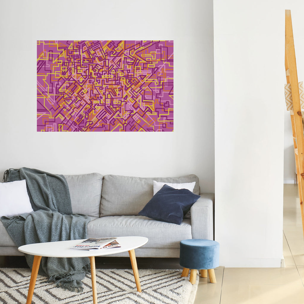 LOVELY MEMORIES Peel and Stick Horizontal Poster