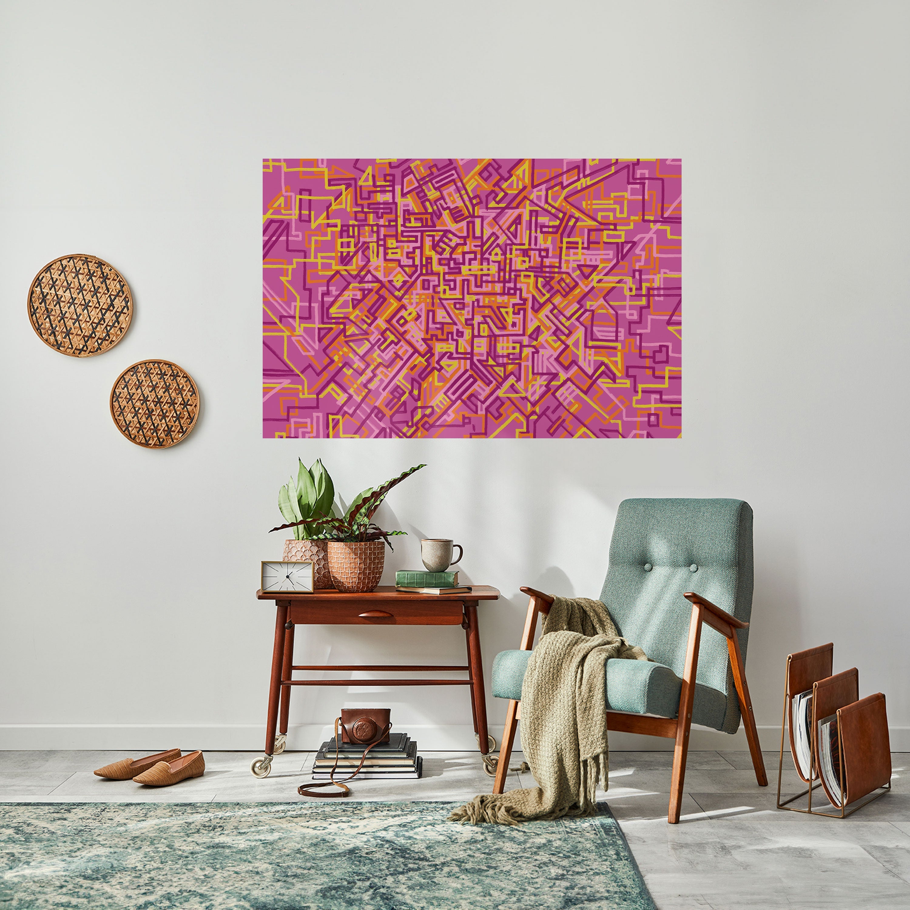 LOVELY MEMORIES Peel and Stick Horizontal Poster