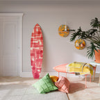 KALEIDOSCOPIC CUBISM Painel Decorativo Prancha de Surf