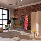 KALEIDOSCOPIC CUBISM Painel Decorativo Prancha de Surf