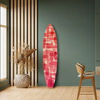 KALEIDOSCOPIC CUBISM Painel Decorativo Prancha de Surf