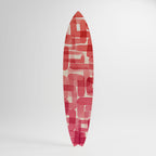 KALEIDOSCOPIC CUBISM Painel Decorativo Prancha de Surf