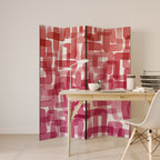 KALEIDOSCOPIC CUBISM Decorative 4-Panel Room Divider