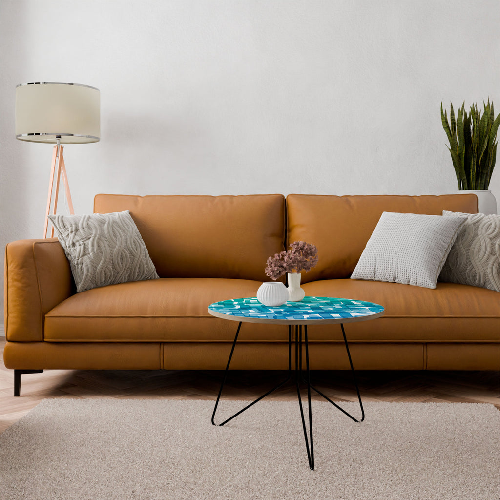 TURQUOISE RECTANGLES Coffee Table 69