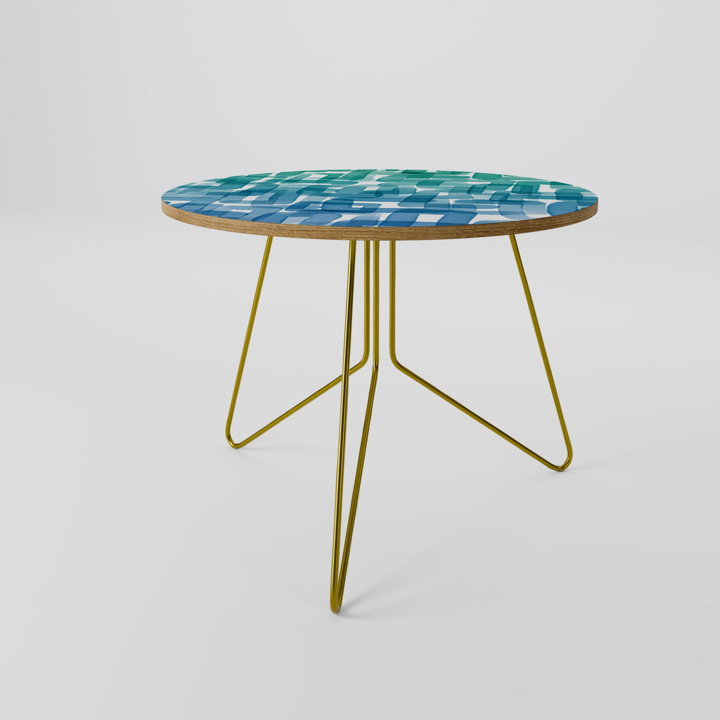 TURQUOISE RECTANGLES Coffee Table 69