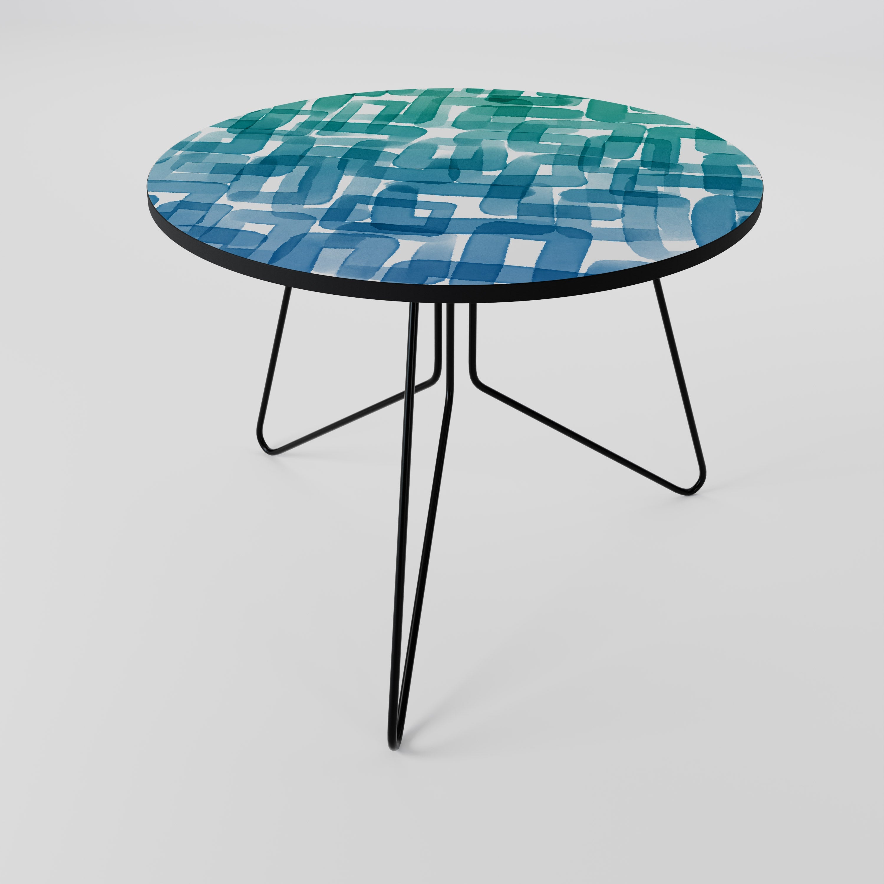 TURQUOISE RECTANGLES Coffee Table 69