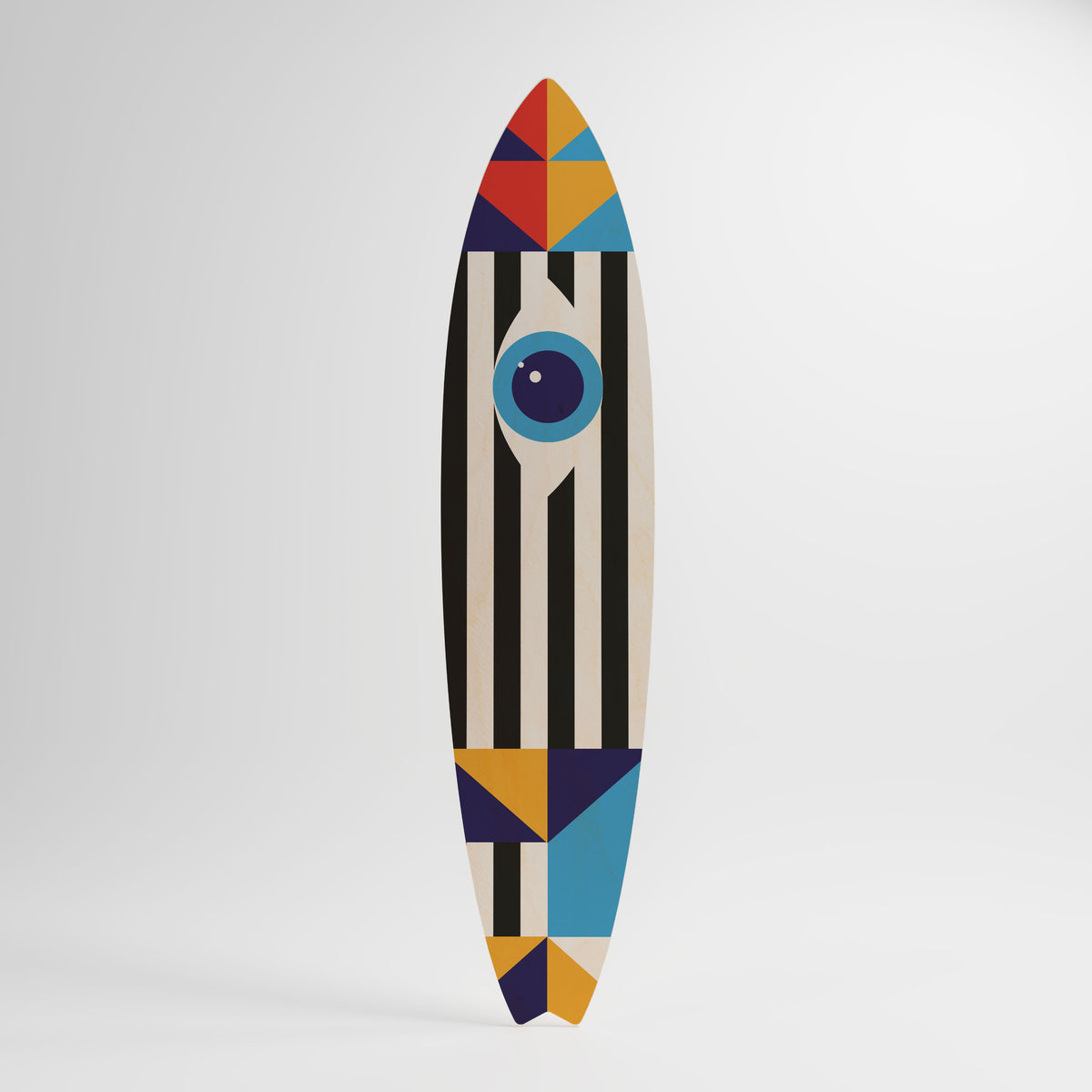 ABSTRACTION AND GEOMETRY Painel Decorativo Prancha de Surf