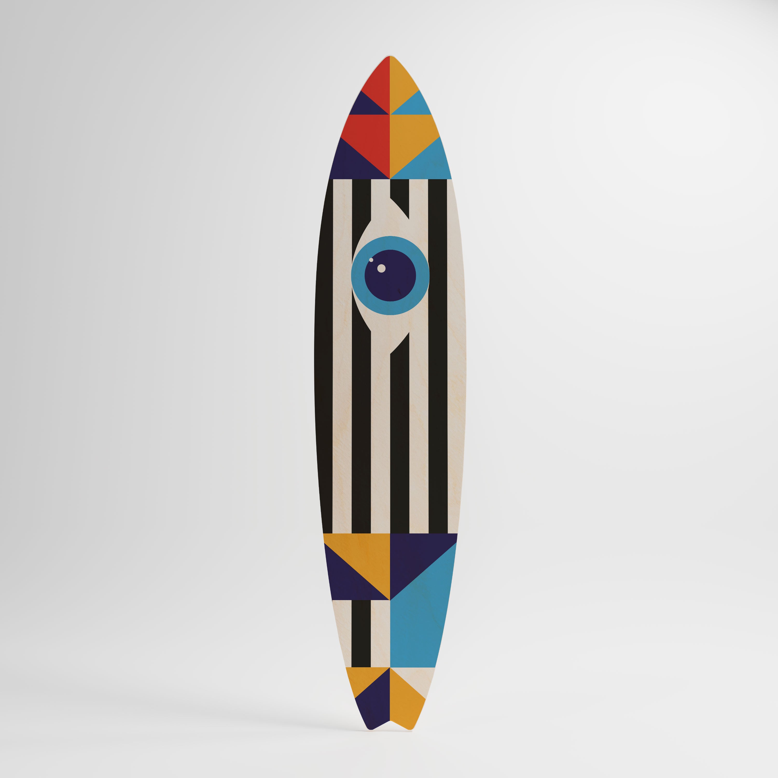 ABSTRACTION AND GEOMETRY Surfboard Decorative Panel
