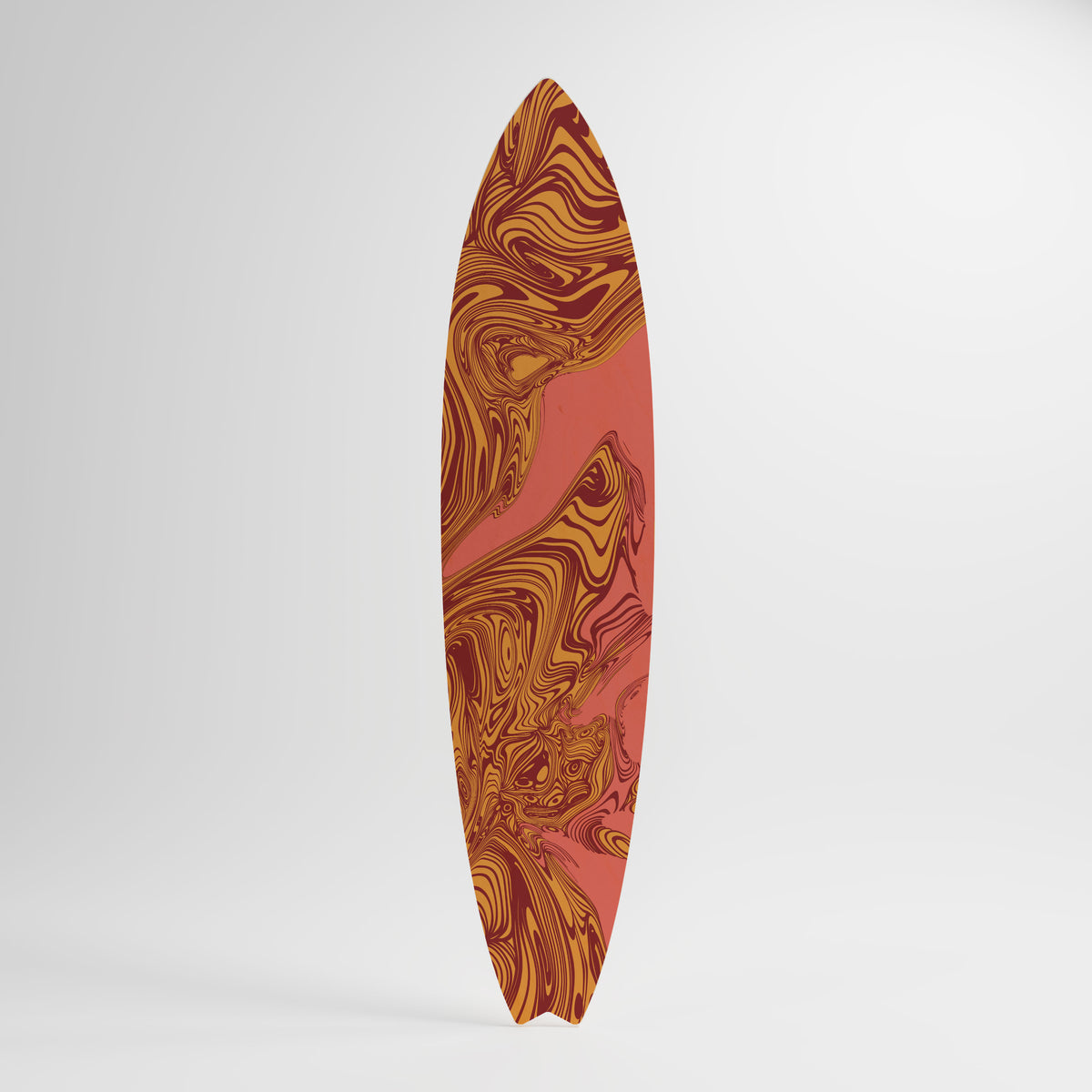 FLOATING THOUGHTS Painel Decorativo Prancha de Surf