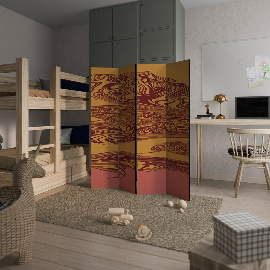 FLOATING THOUGHTS Decorative 4-Panel Room Divider