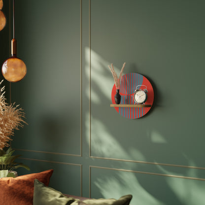 RISING GEOMETRY STARS Art Shelf