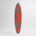 RISING GEOMETRY STARS Painel Decorativo Prancha de Surf