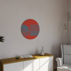 RISING GEOMETRY STARS Quadro Redondo Decorativo