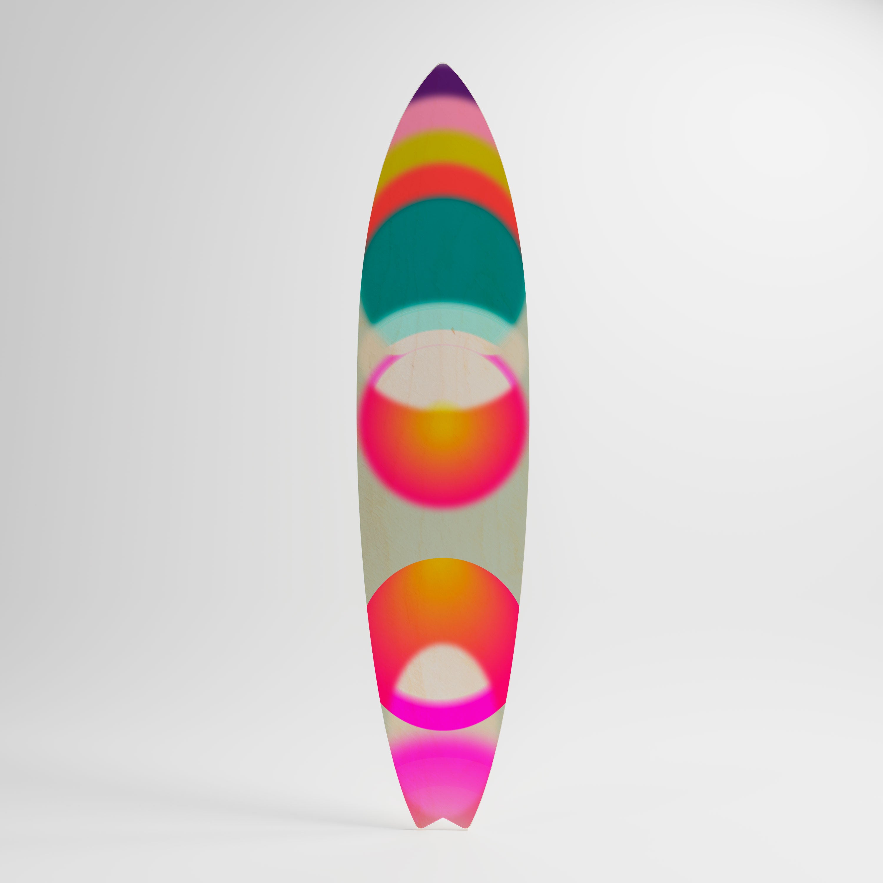 SYMPHONY OF COLORS Painel Decorativo Prancha de Surf