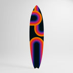 BLINDED BY THE LIGHTS Painel Decorativo Prancha de Surf