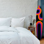 BLINDED BY THE LIGHTS Painel Decorativo Prancha de Surf