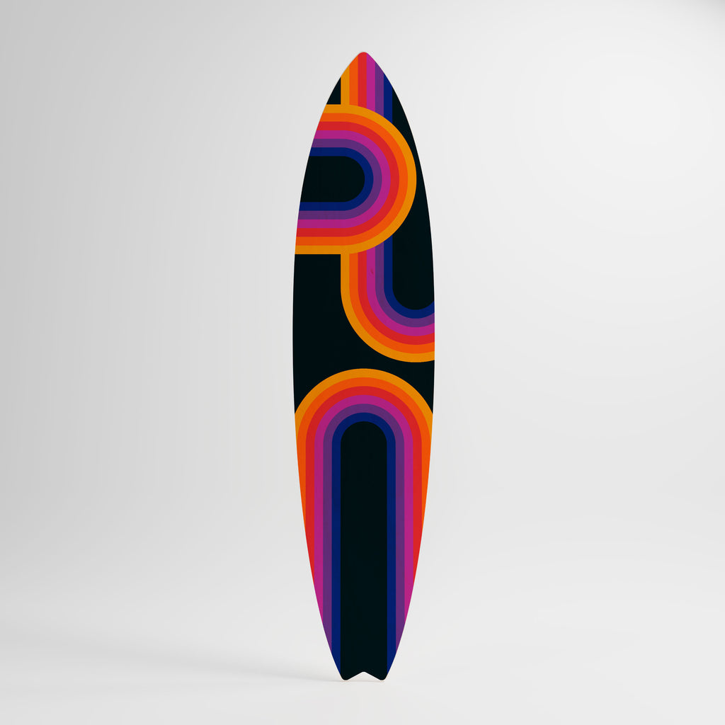 BLINDED BY THE LIGHTS Painel Decorativo Prancha de Surf