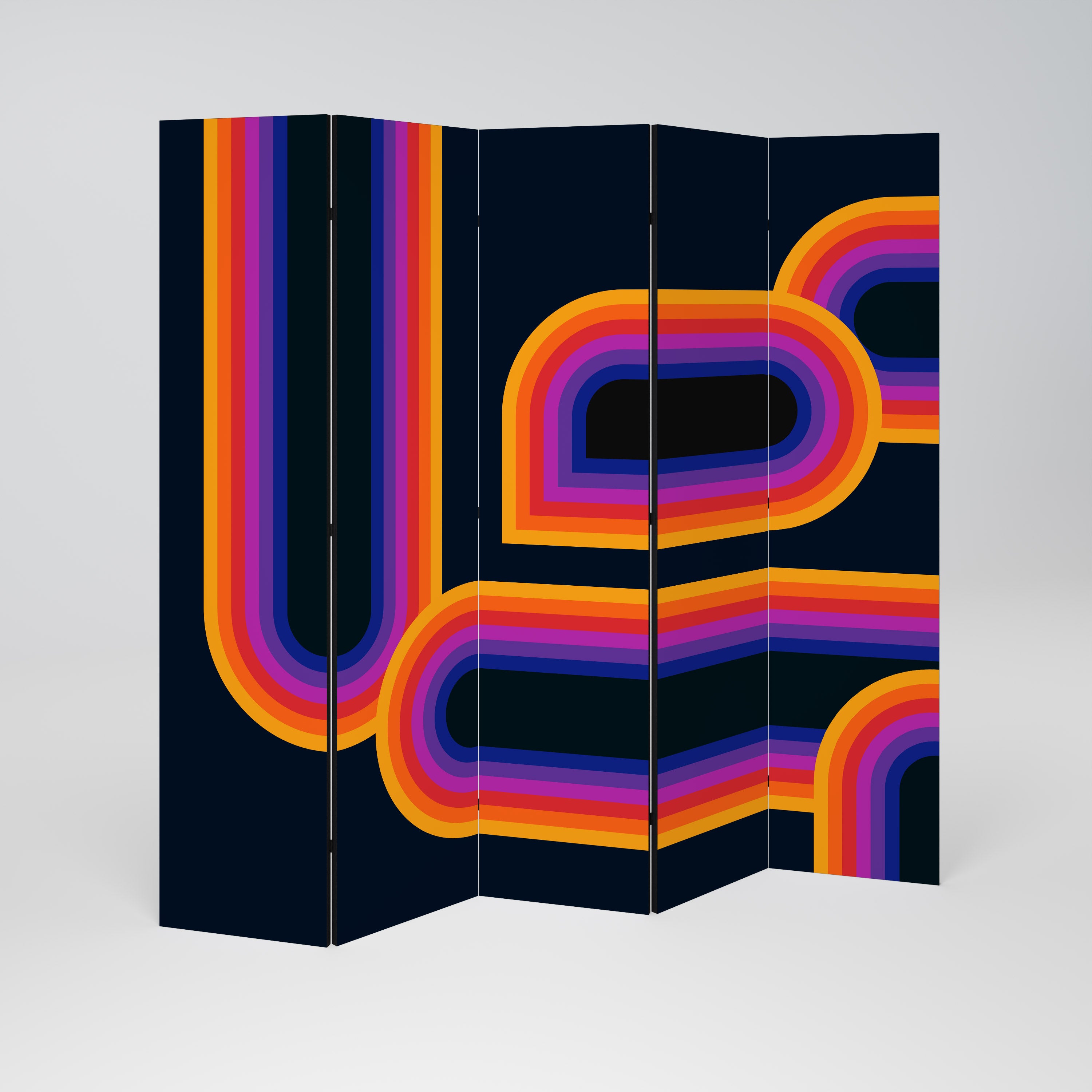 BLINDED BY THE LIGHTS Biombo de 5 Painéis