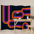 BLINDED BY THE LIGHTS Biombo Decorativo de 6 Painéis