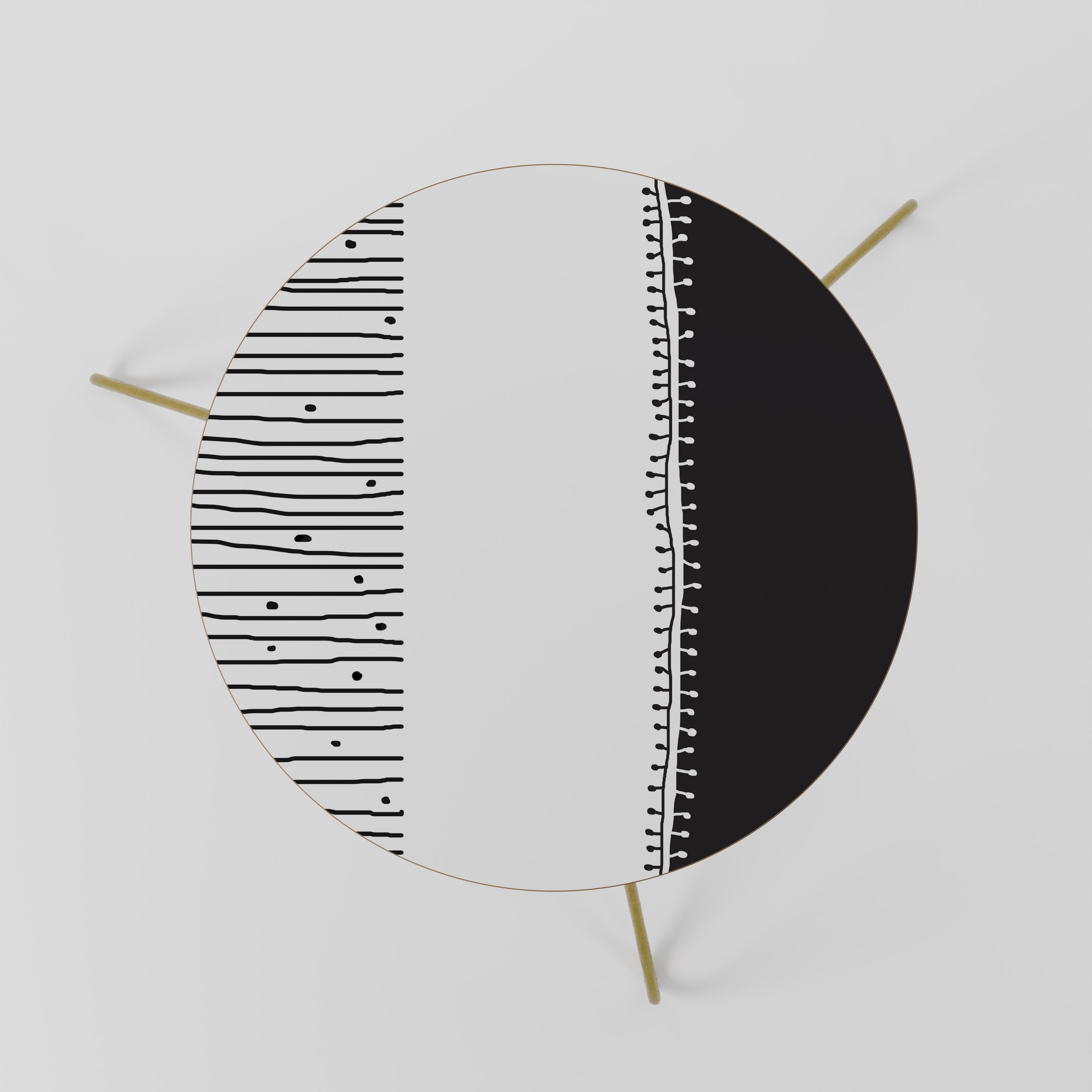 MONOCHROME MUSE Mesa de Centro 60