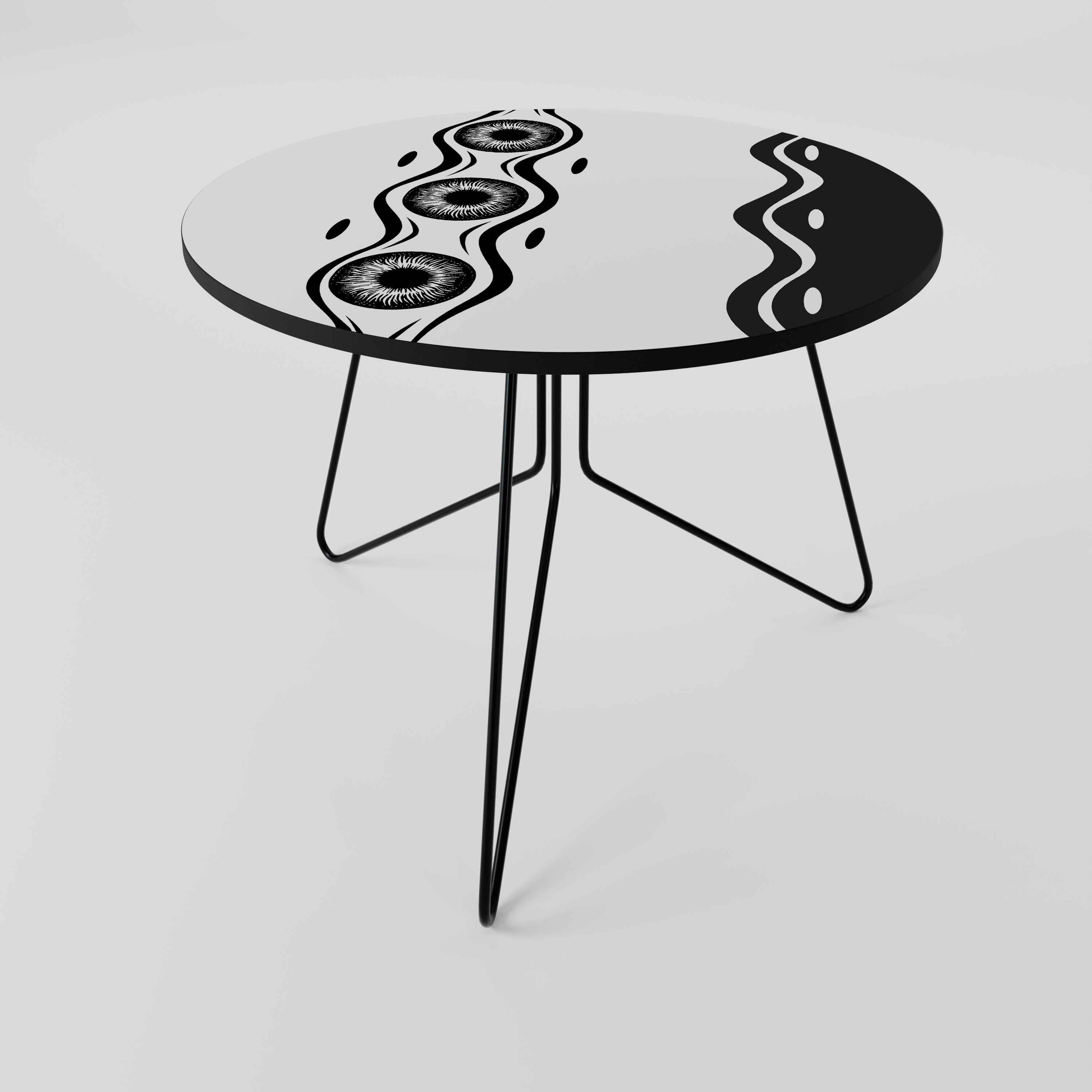 BOLD LINEAR DANCE Coffee Table