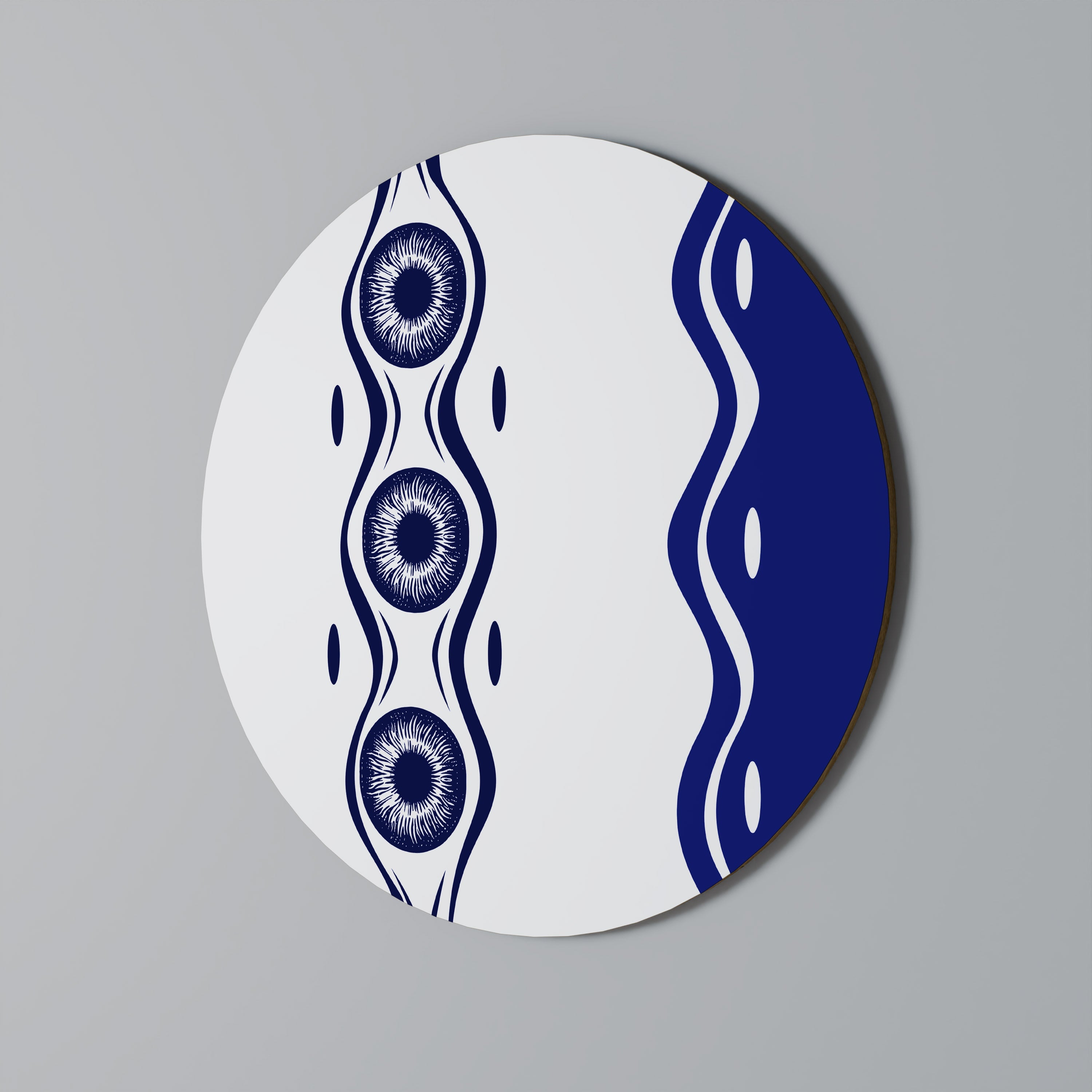 DANCE OF DESIGN Quadro Redondo Decorativo