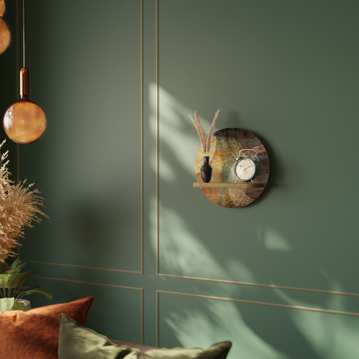 ANTIQUE AURA Art Shelf