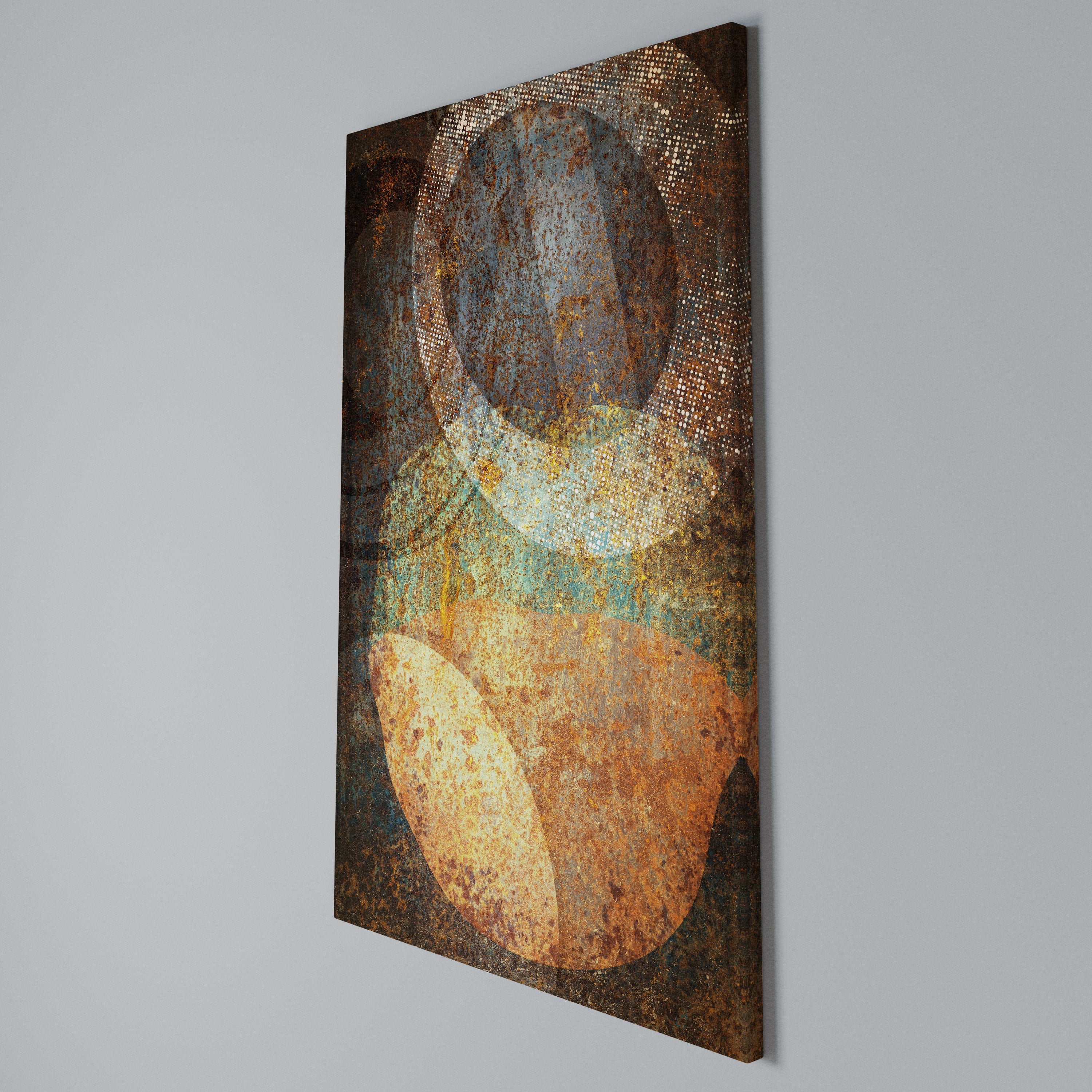 ANTIQUE AURA Quadro em tela vertical