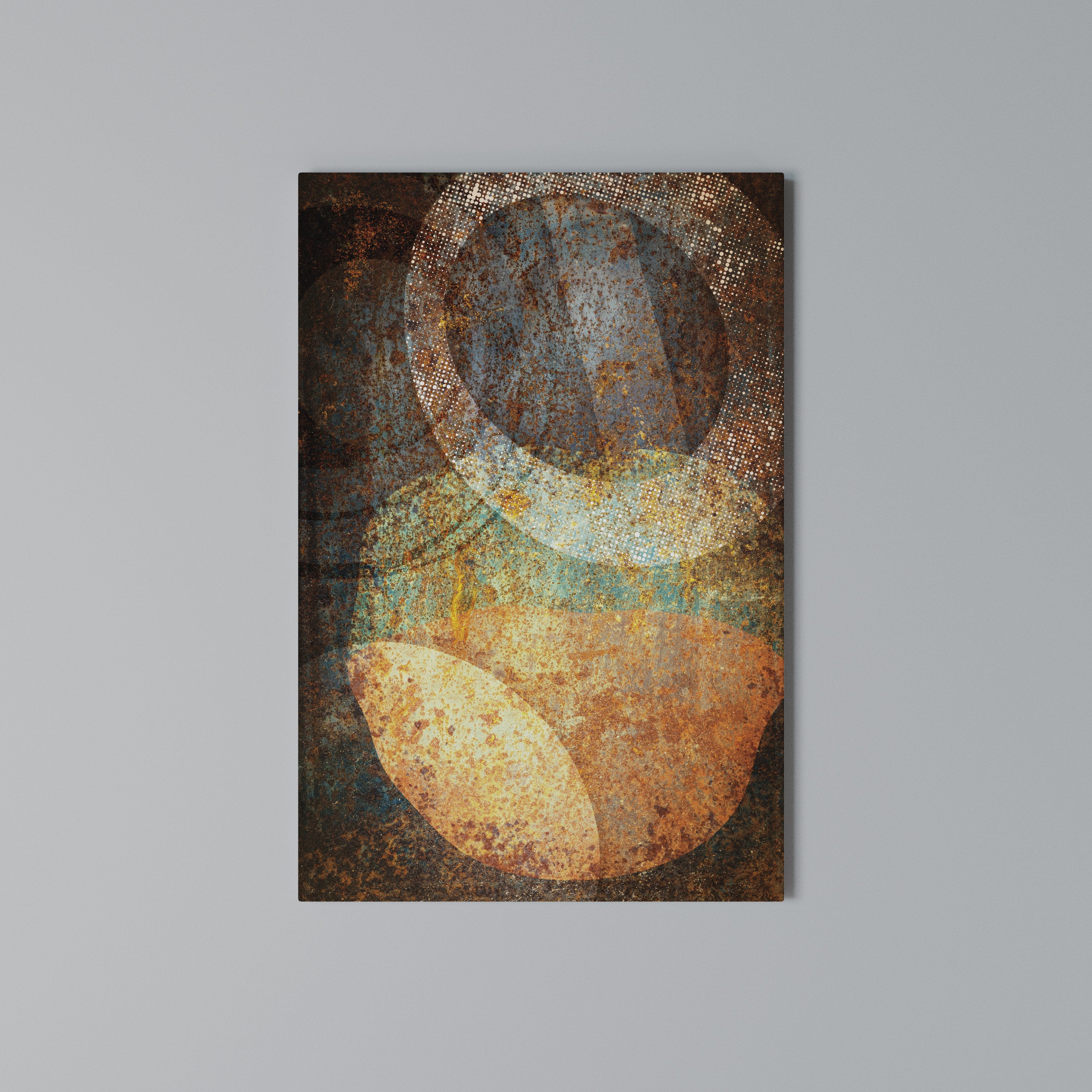 ANTIQUE AURA Quadro em tela vertical