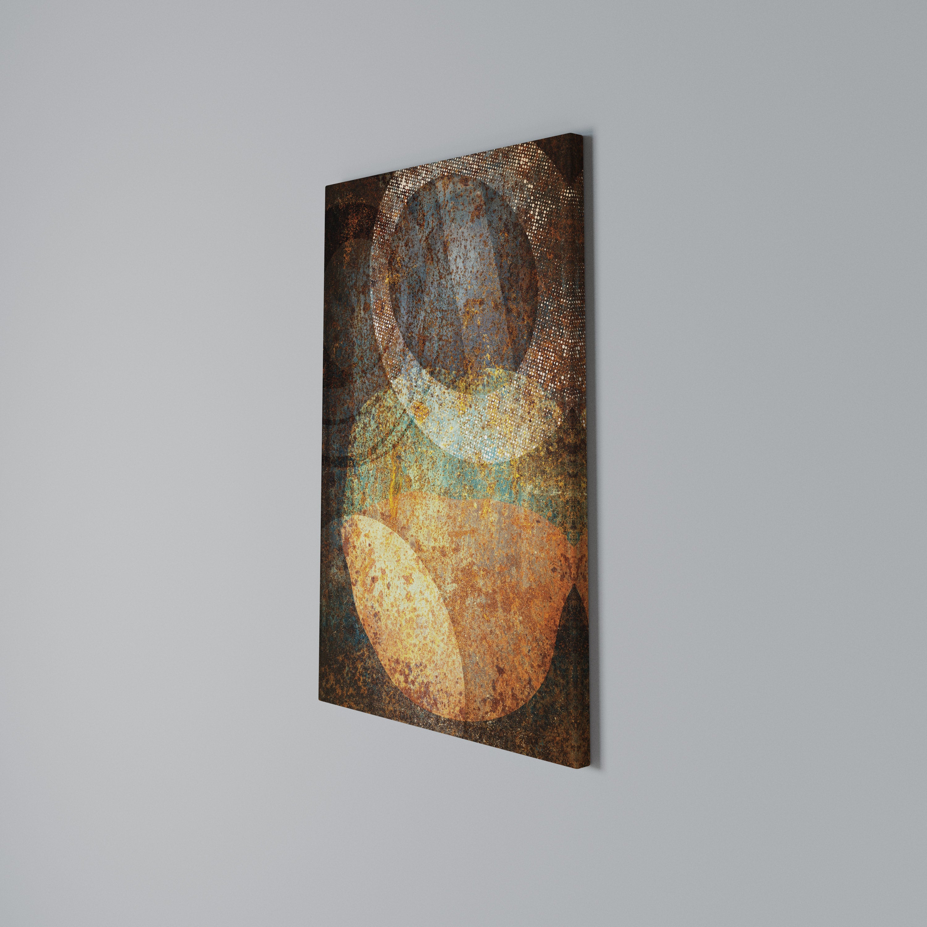 ANTIQUE AURA Quadro em tela vertical