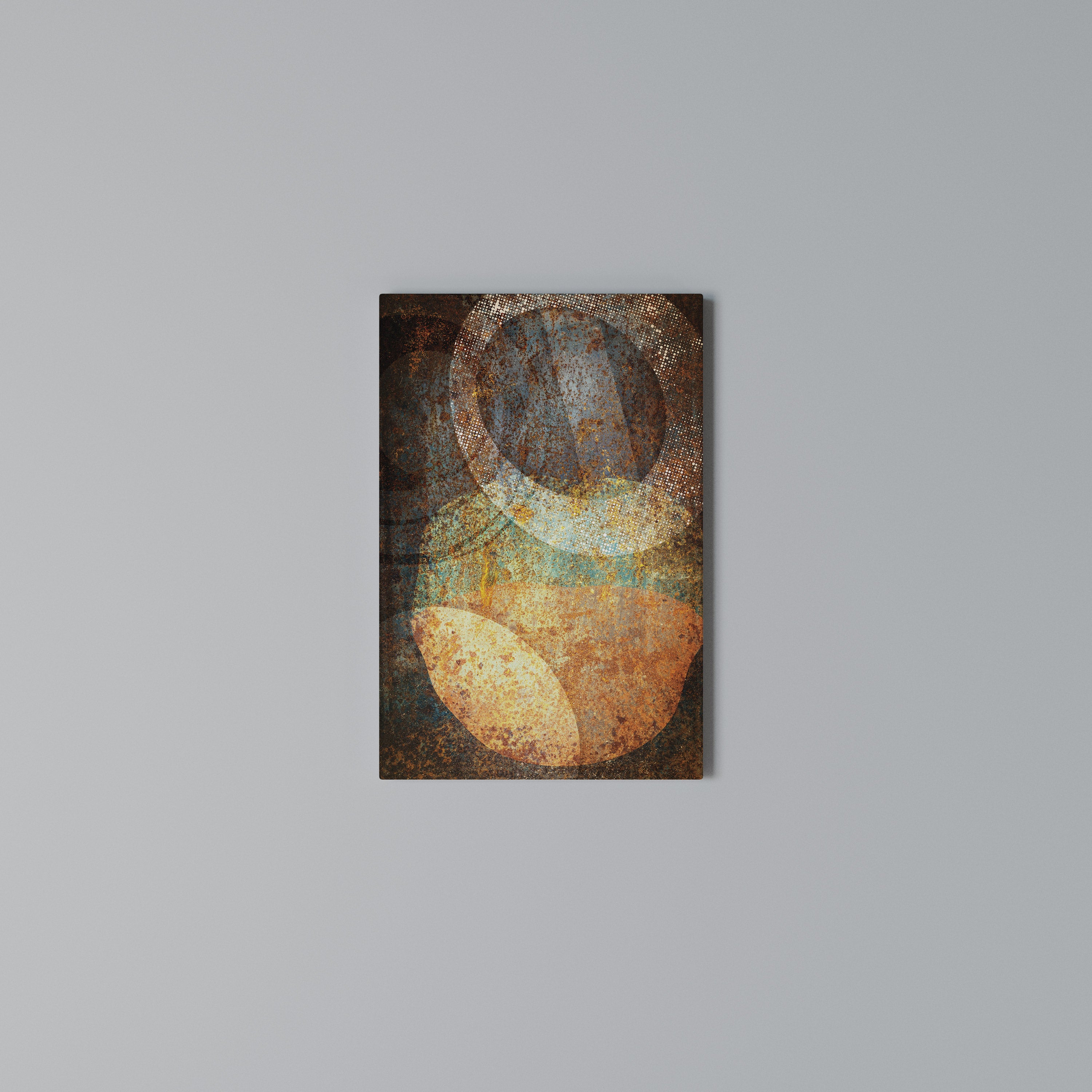 ANTIQUE AURA Quadro em tela vertical