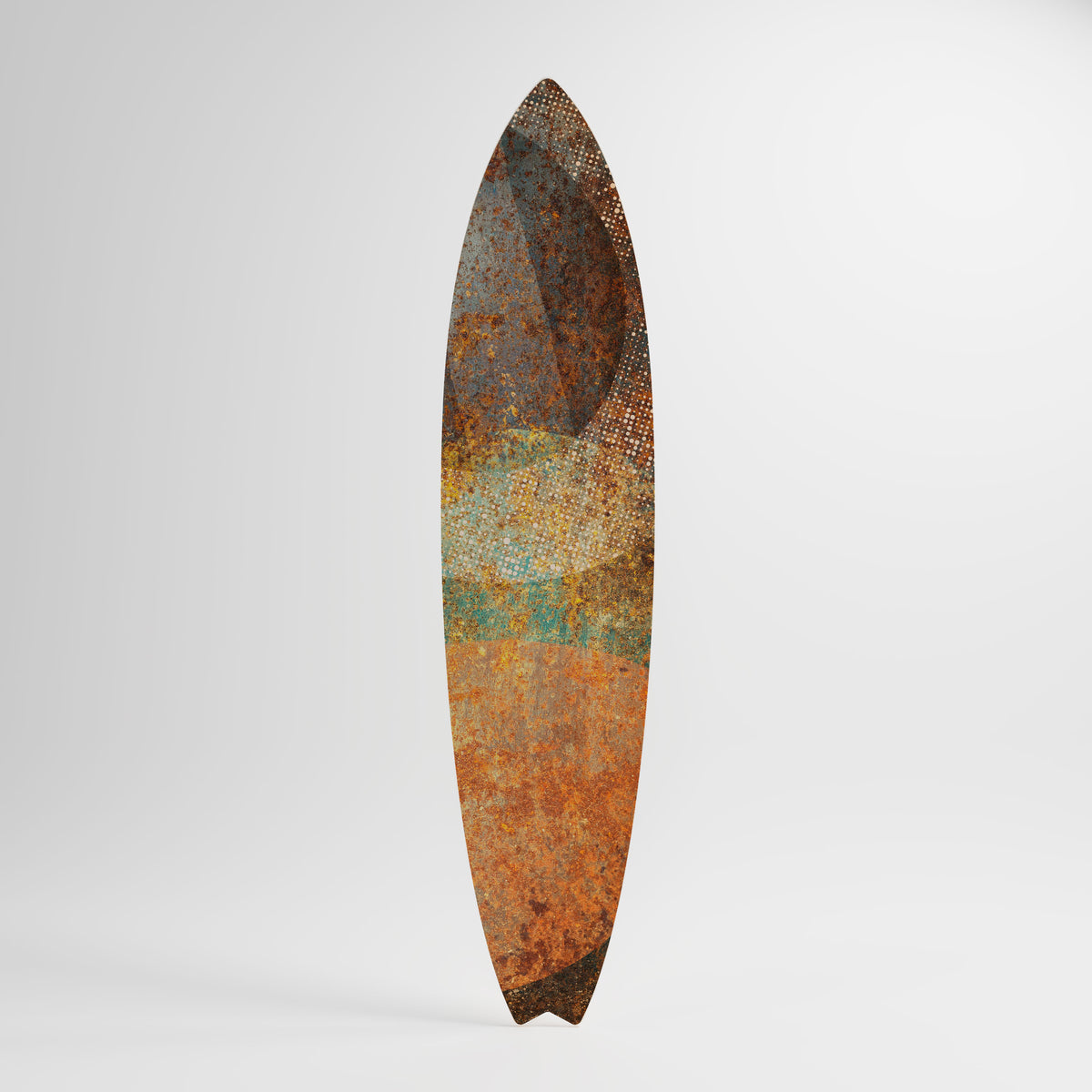 ANTIQUE AURA Painel Decorativo Prancha de Surf