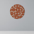 REPETITION COMPULSION Quadro Redondo Decorativo