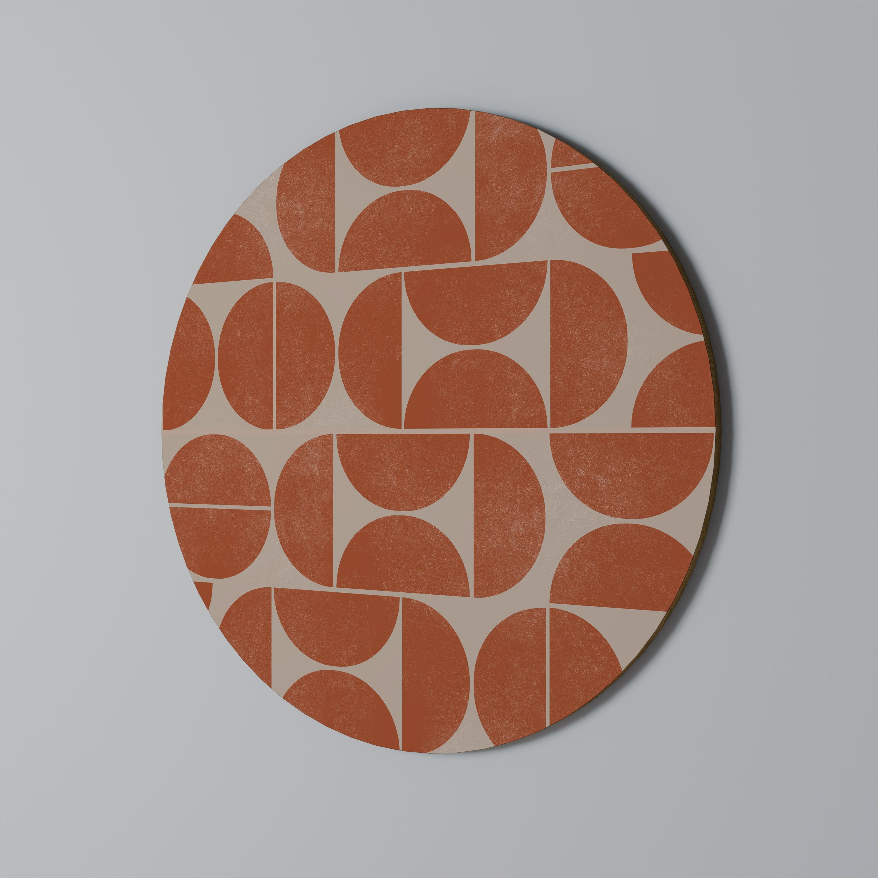 REPETITION COMPULSION Quadro Redondo Decorativo